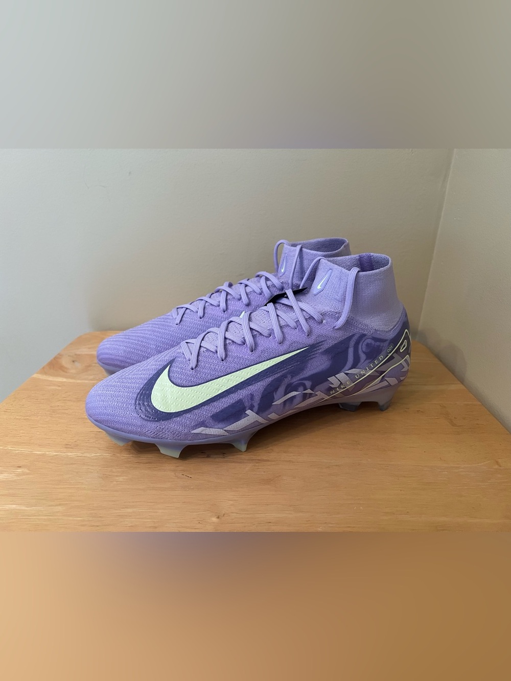 Nike Zoom Mercurial Superfly 10 Elite FG NU1 Soccer Cleats US 12 HF1603-500